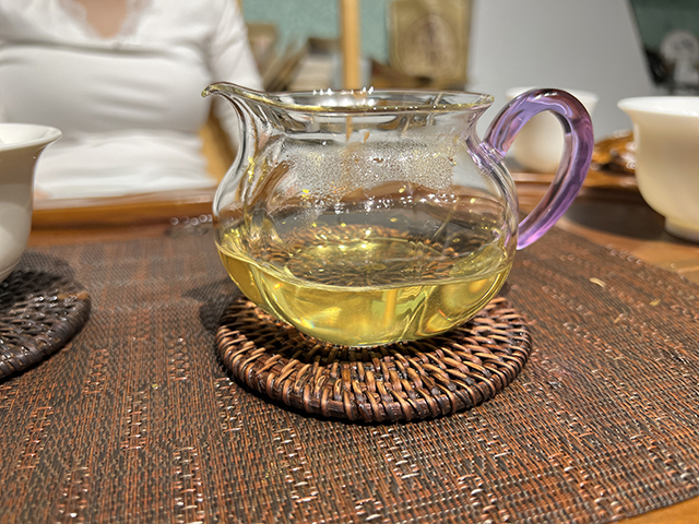 图为2026年广别老寨古树茶散料