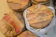 鸿泰昌1977年远年七子饼茶品鉴：枣红汤、参香足、体感强，老茶就该这个味