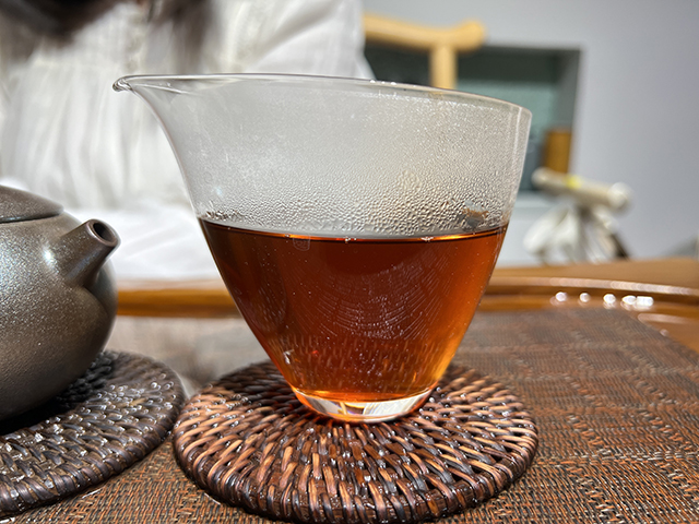 图为昆明仓2003年宫廷熟茶散料