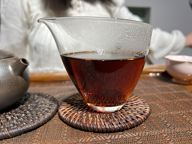 图为昆明仓2003年宫廷熟茶散料