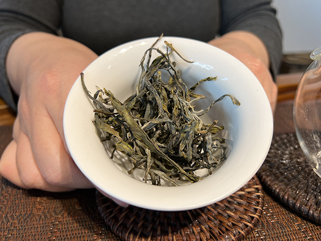 图为2026年镇沅茶山箐古树茶散料