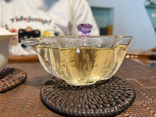 图为私藏红印2018年薄荷塘古树茶