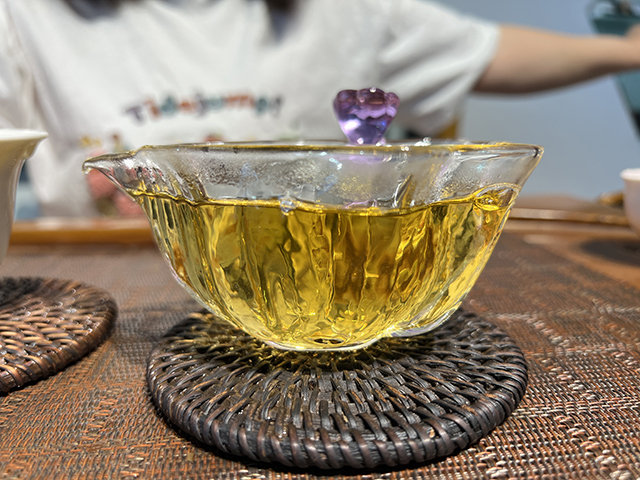 图为私藏红印2018年薄荷塘古树茶