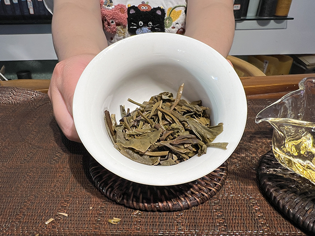 图为私藏红印2018年薄荷塘古树茶