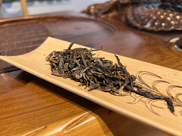 图为私藏红印2017年薄荷塘古树茶