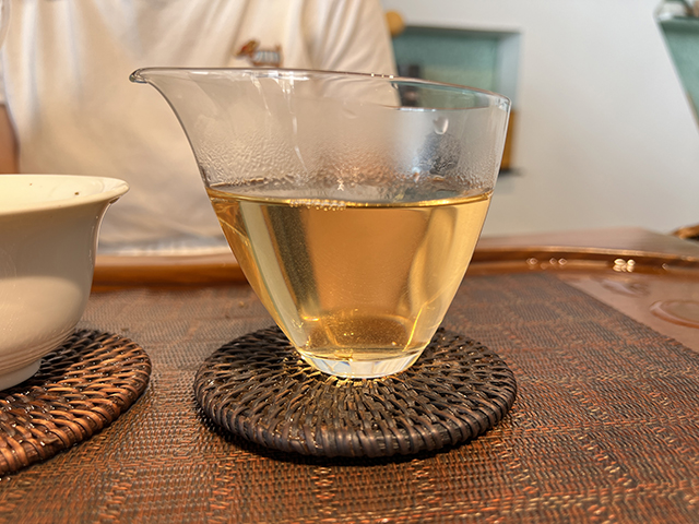 图为私藏红印2017年薄荷塘古树茶