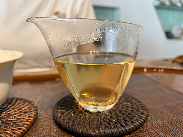 图为私藏红印2017年薄荷塘古树茶