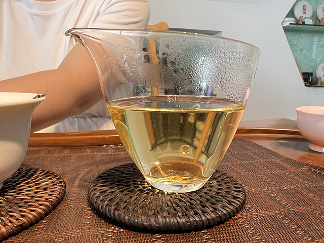 图为私藏红印2017年薄荷塘古树茶