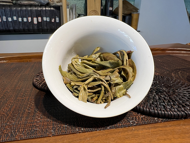 图为2026年镇沅茶山箐古树茶散料