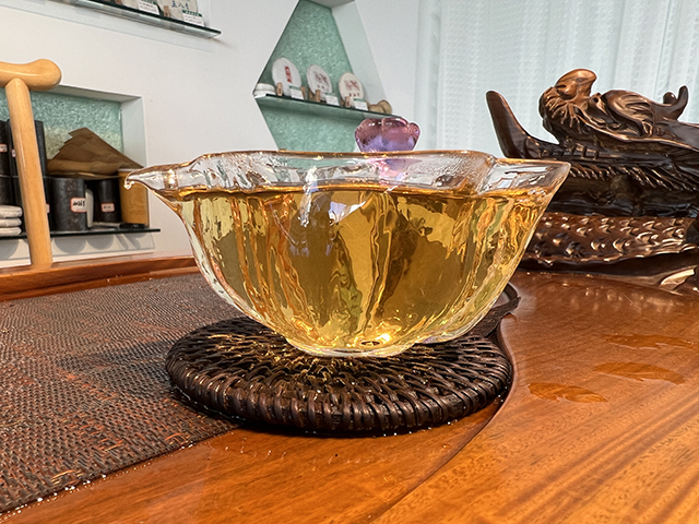 私藏茶90年代金瓜茶品鉴