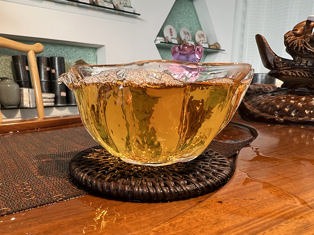 私藏茶90年代金瓜茶品鉴