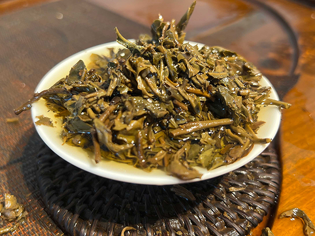 私藏茶90年代金瓜茶品鉴