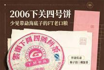 2006下关四号饼｜少见带勐海底子的FT老口粮